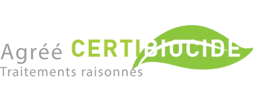 Agréé CertiBiocide Traitements raisonnés