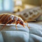 punaise de lit de près