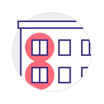 Pictogramme du niveau 4 d'infestation de punaises de lit selon l'échelle INELP